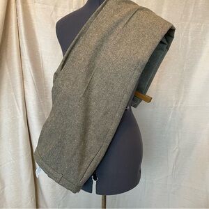 Vanessa Bruno Athe Paris heather grey wool blend slacks women’s 42